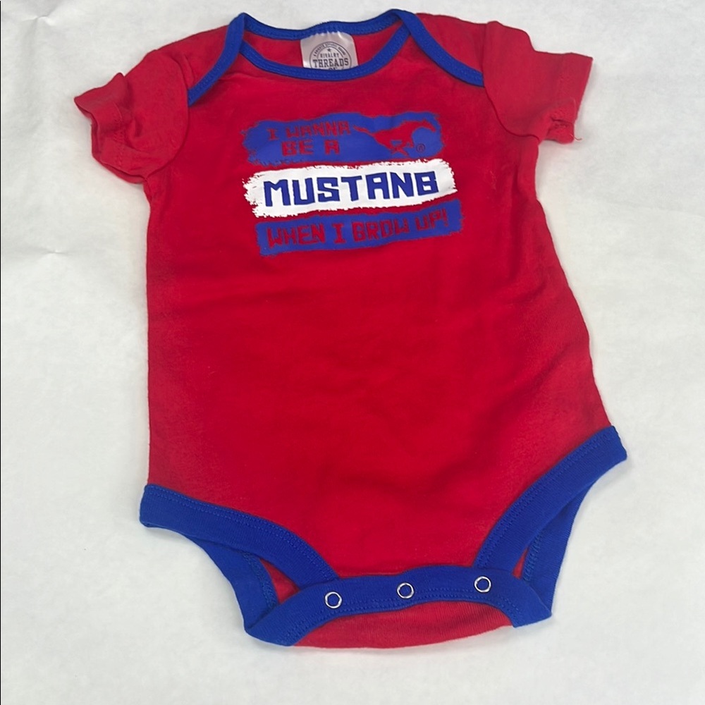 Rivalry Threads Red and Blue Kids Bodysuit